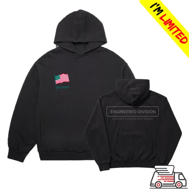 Bloody Sunday Store Merch I Voted Hoodie Black