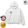 Bloody Sunday Store Merch I Voted Hoodie White