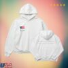 Bloody Sunday Store Merch I Voted Hoodie White