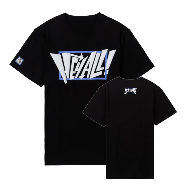 Blue Border Store Merch Hey All Shirt 5 Blue Border Store Merch Hey All Shirt