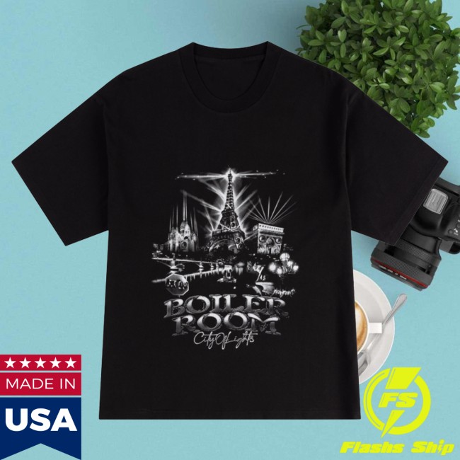 Boiler Room Merch Store Boiler Room Paris T-Shirt Black 3 Boiler Room Merch Store Boiler Room Paris T-Shirt Black