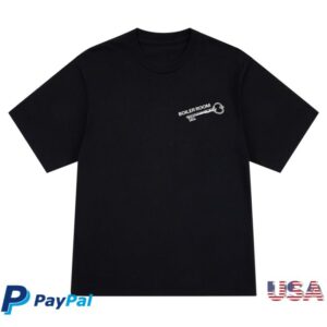 Boiler Room Merch Store Paris Lovers T-Shirt Black