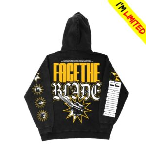 Boundaries Store Merch Face The Blade Hoodie