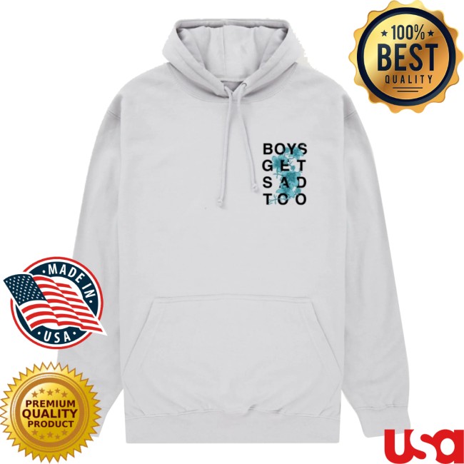 Boys Get Sad Too Merch Store Flower Hoodie Grey 4 Boys Get Sad Too Merch Store Flower Hoodie Grey