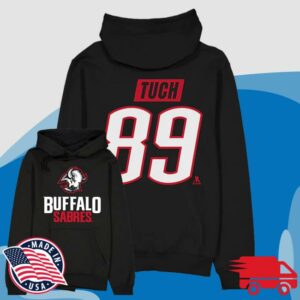 Buffalo Proshop Merch Store Buffalo Sabres Alex Tuch New Era Hoodie