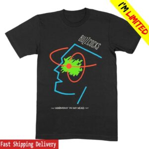 Buzzcocks Merch Shop Harmony In My Head Black T-Shirt