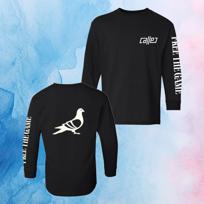 Calle Merch Store Free The Game Long Sleeve Black 5 Calle Merch Store Free The Game Long Sleeve Black