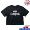 Cameron Hanes Merch Shop Store Keep Hammering Arrow Boxy Crop T-Shirt