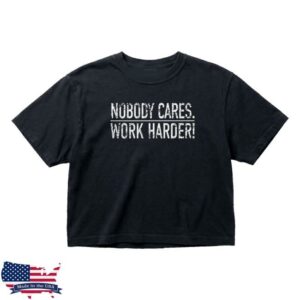 Cameron Hanes Merch Shop Store Nobody Cares Og Boxy Crop T-Shirt