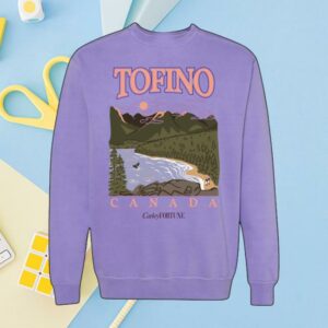 Carley Fortune Merch Shop Store Perfectly Purple Tofino Sweatshirt