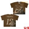 Chris Brown Merch Store Brown Album Boxy Football Jersey