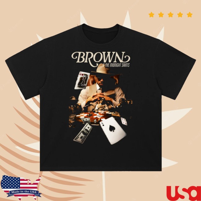 Chris Brown Merch Store Brown Casino Ss T-Shirt
