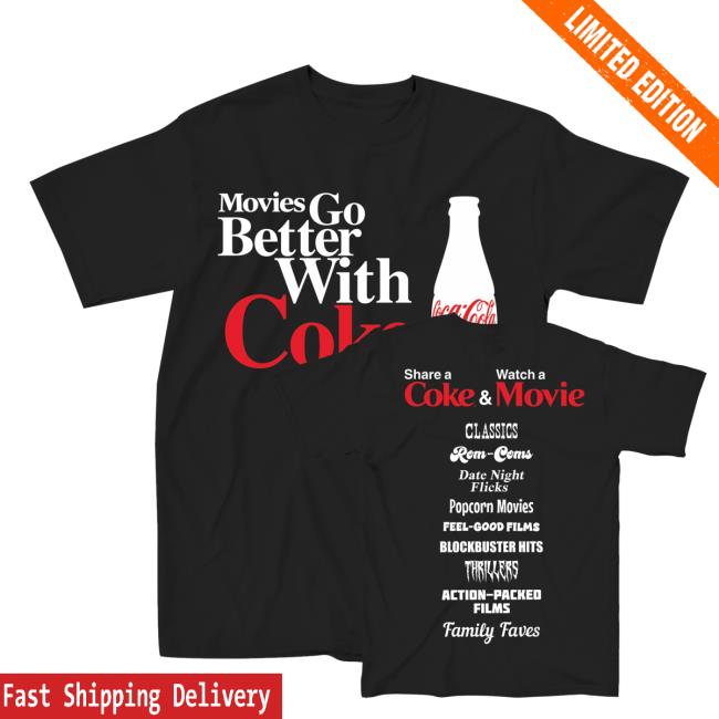 Cinemark Merch Shop Store National Coke Day Shirt