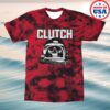 Clutch Merch Shop Store Shop Red Alert Astronaut Tie Dye