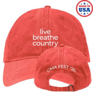 sau Cma World Merch Shop Store Cma Fest 2026 Live Breathe Country Hats