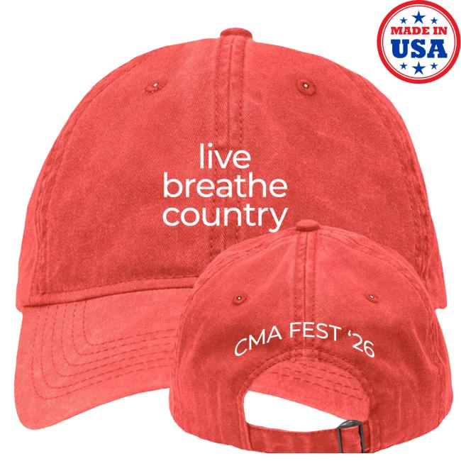 Cma World Merch Shop Store Cma Fest 2026 Live Breathe Country Hats