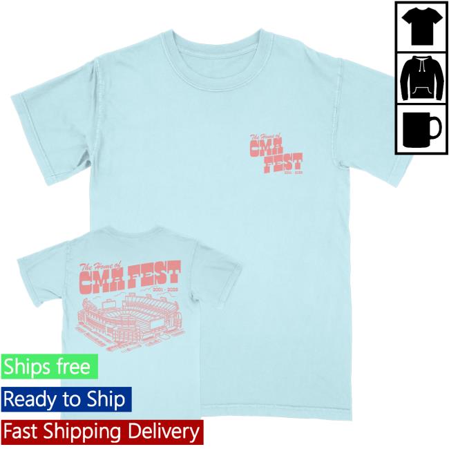 Cma World Merch Shop Store Cma Fest 2026 Nissan Stadium Farewell Tee Shirt