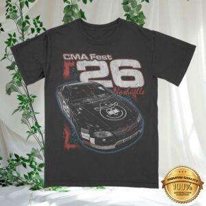 Cma World Merch Shop Store Cma Fest Race Car Tee Shirt