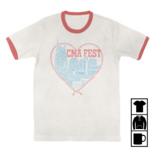 Cma World Merch Shop Store Cma Fest Ringer Tee