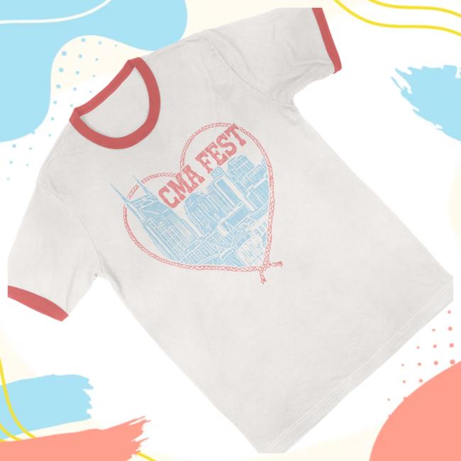 Cma World Merch Shop Store Cma Fest Ringer Tee Shirt