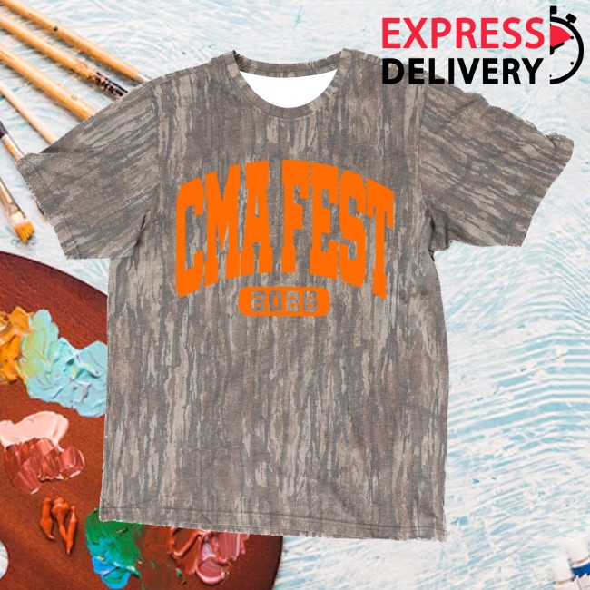Cma World Merch Store Cma Fest 2026 Camo Tee