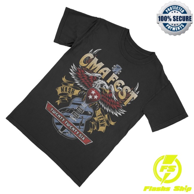 Cma World Merch Store Cma Fest 2026 Eagle Guitar Tee