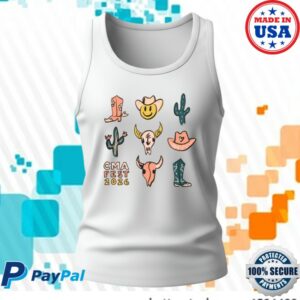 Cma World Merch Store Cma Fest 2026 Icon Women's Tank