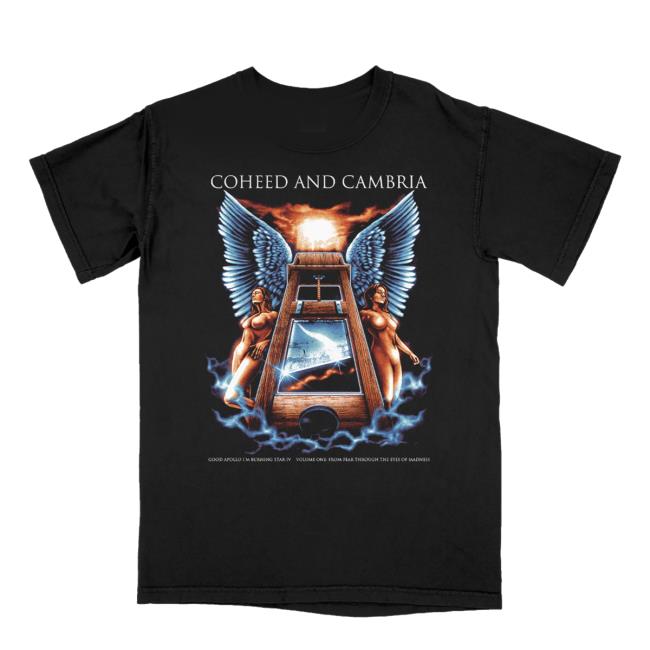 Coheed And Cambria Merch Store Shop Guillotine Angel T-Shirt