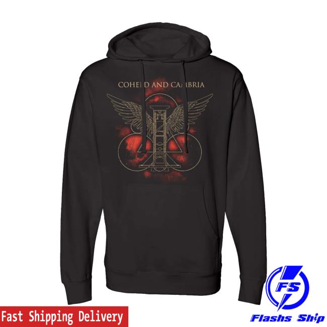 Coheed And Cambria Merch Store Shop Guillotine Keywork Hoodie