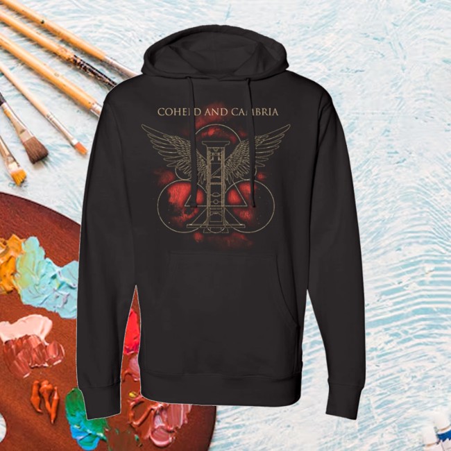 Coheed And Cambria Store Merch Guillotine Keywork Hoodie