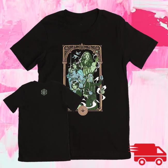 Critrole Merch Shop Store Heroes Of Araman Seekers Shirt