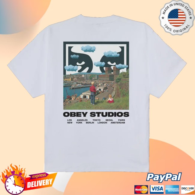 Crown Store Merch Obey Sky Face Tee