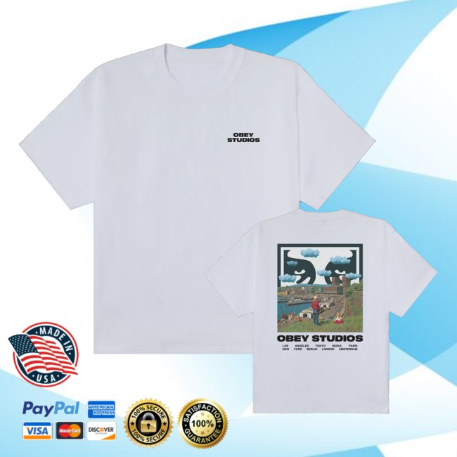 Crown Store Merch Obey Sky Face Tee