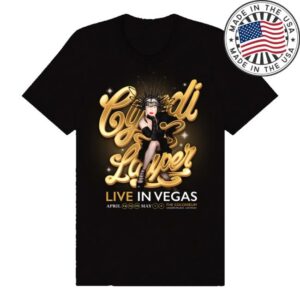 Cyndi Lauper Merch Shop Store Las Vegas Event Tee