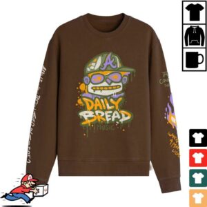 Daily Bread Merch Shop Store Bread Head Puff Ls Crew