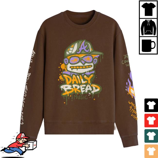 Daily Bread Merch Shop Store Bread Head Puff Ls Crew 2 Daily Bread Merch Shop Store Bread Head Puff Ls Crew