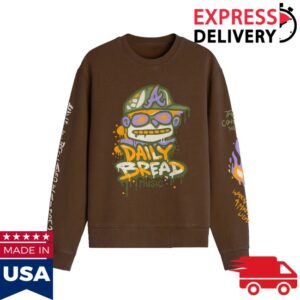 Daily Bread Store Merch Bread Head Puff Ls Sweatshirt