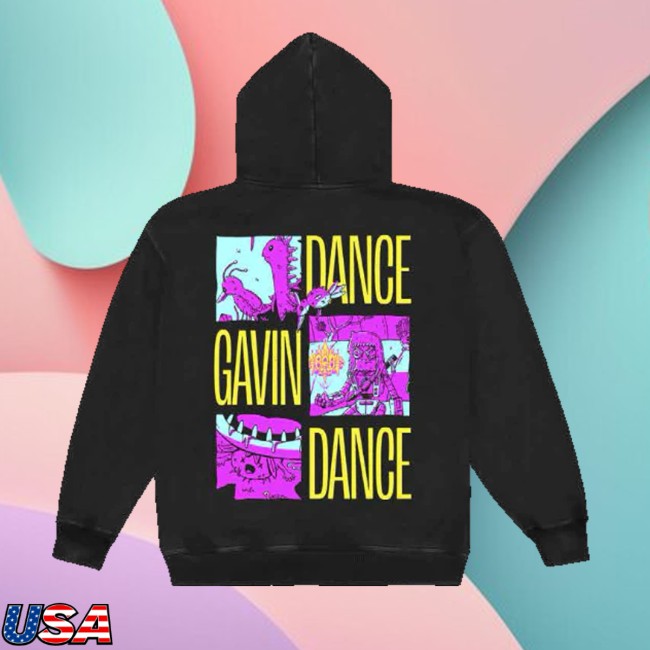 Dance Gavin Dance Store Merch Creatures Zip-Up Hoodie
