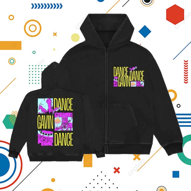 Dance Gavin Dance Store Merch Creatures Zip-Up Hoodie