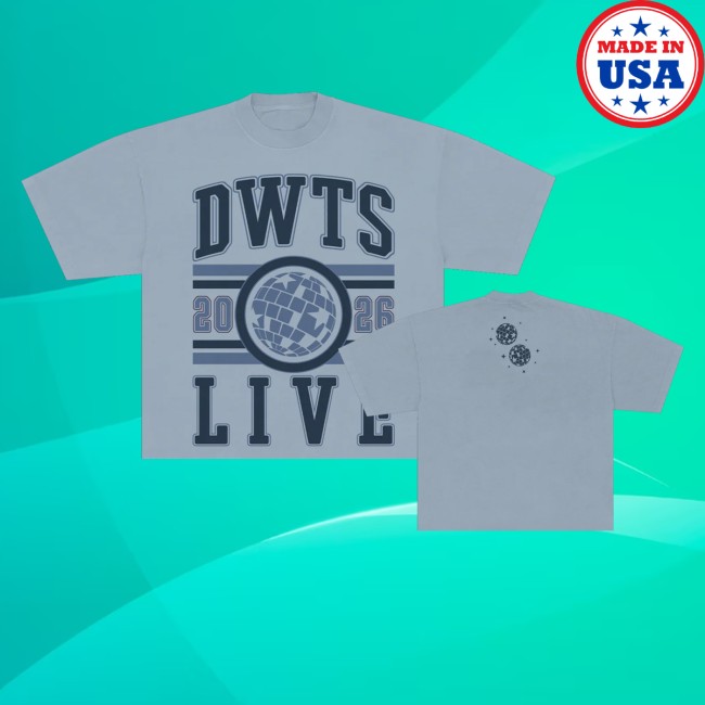 Dancing With The Stars Store Merch Dancing With The Stars Live Crop Tee