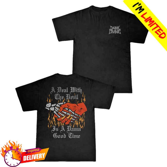 Dark Divine Merch Store Deal With The Devil Tee