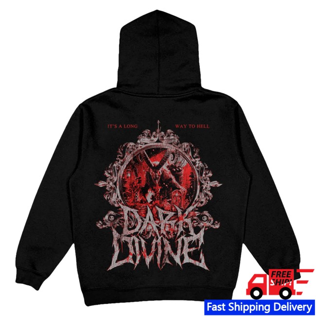 Dark Divine Merch Store Krampus Hoodie