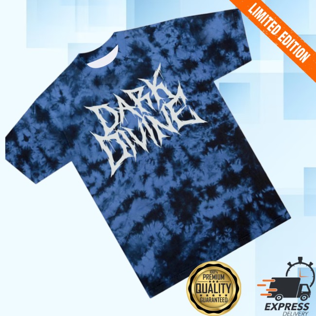 Dark Divine Store Merch Tie-Dye Logo Tee