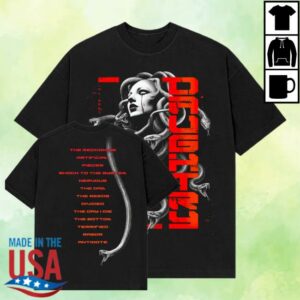 Daughtry Merch Shop Store Shock To The System Track List Tees