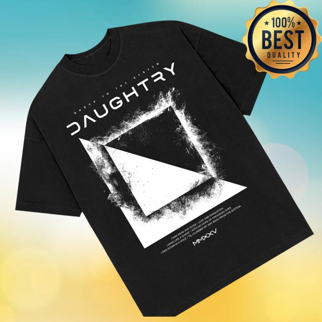 Daughtry Merch Shop Store Tracklist Tee