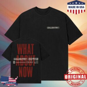 Daughtry Merch Shop Store What About Now Tee