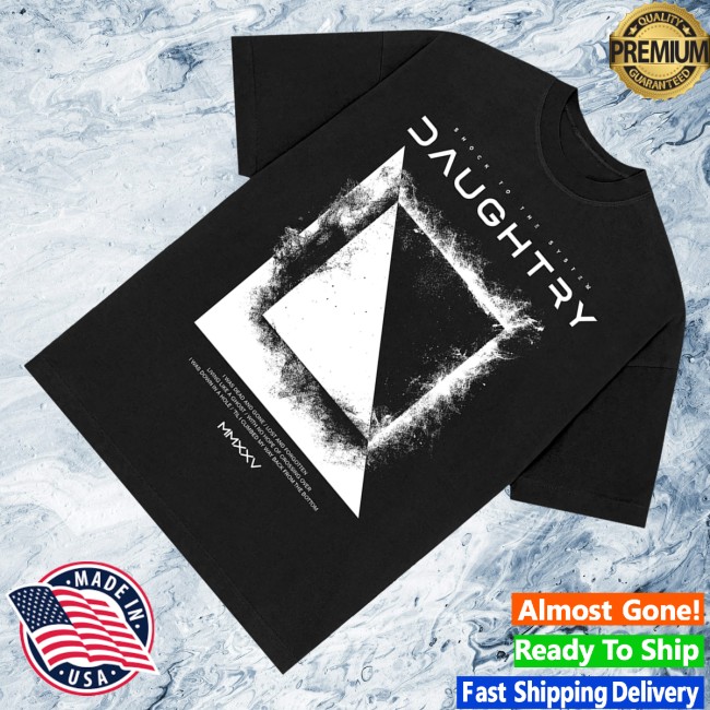 Daughtry Merch Store Tracklist Tee