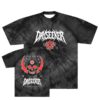 Dayseeker Merch Shop Store Red Moon Skull Dye Tee