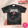 Dayseeker Merch Store Red Moon Skull Dye Shirt