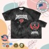 Dayseeker Merch Store Red Moon Skull Dye Shirt